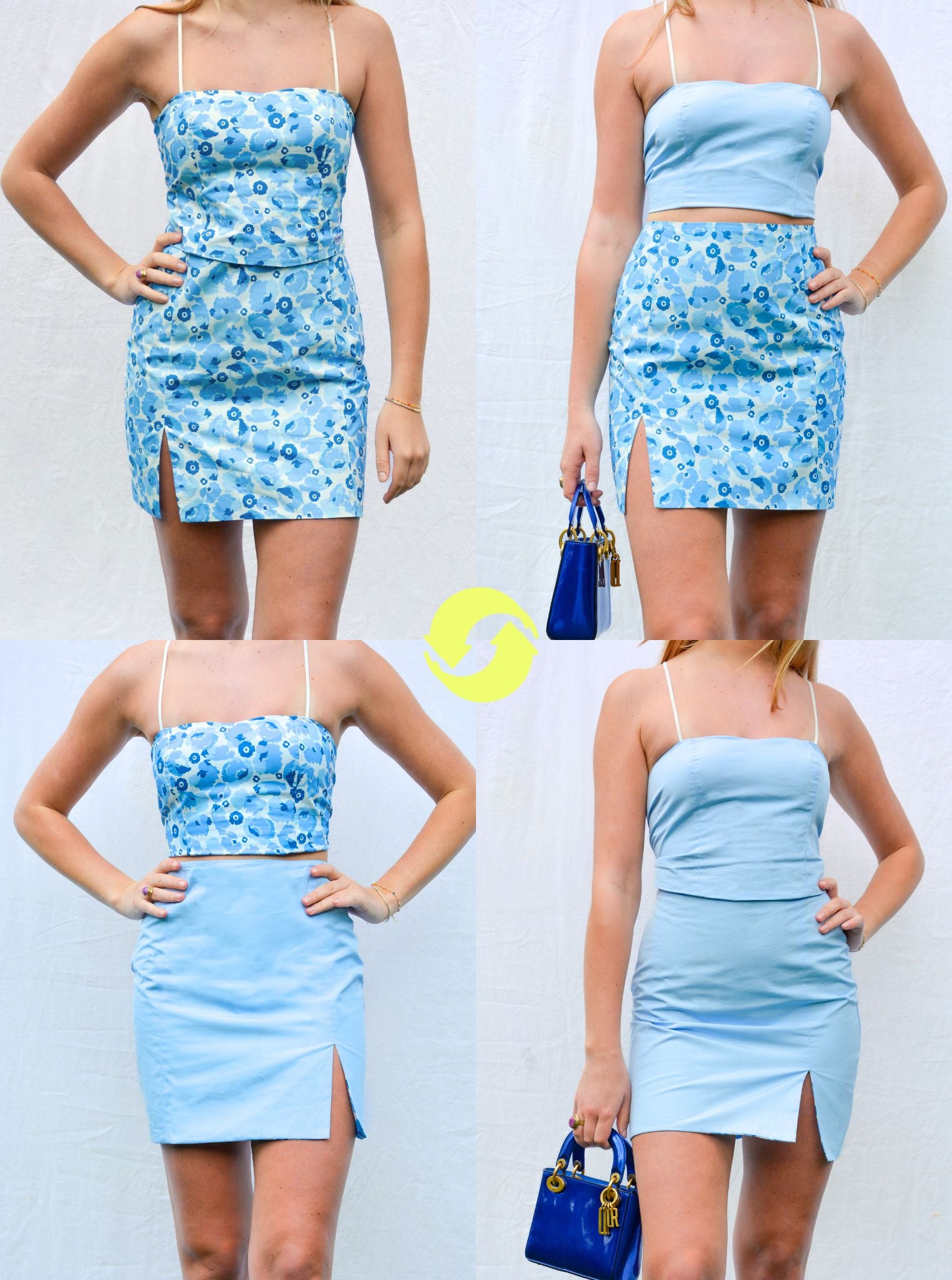 Jupe réversible Salomé