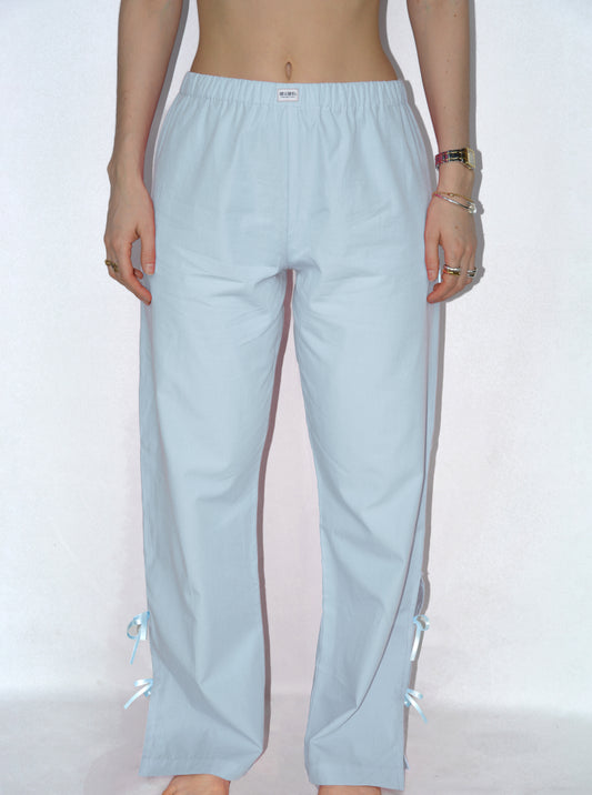 Pantalon Chloé Uni Bleu