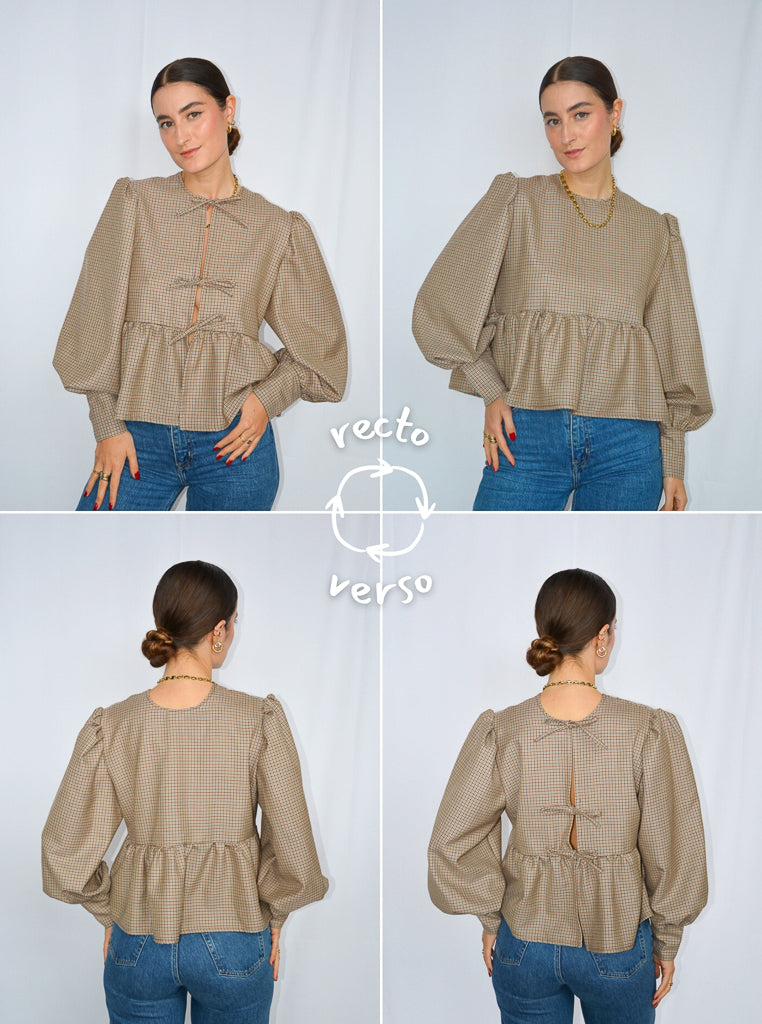 Blouse réversible Alba